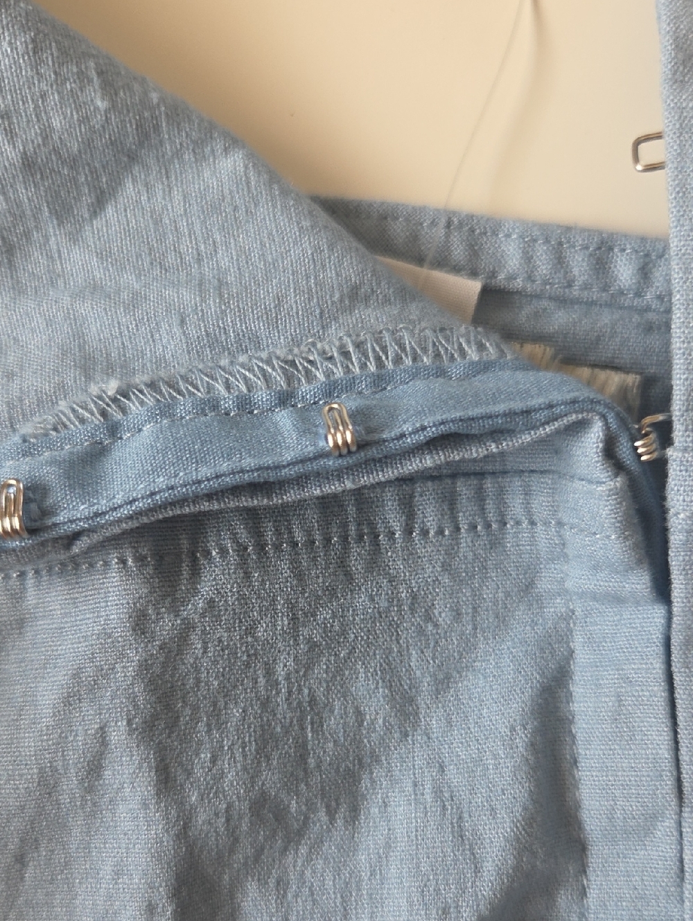 Urban Outfitters Vest Top Ashleigh Blue Linen Blend Sz XL NWT - Picture 9 of 16